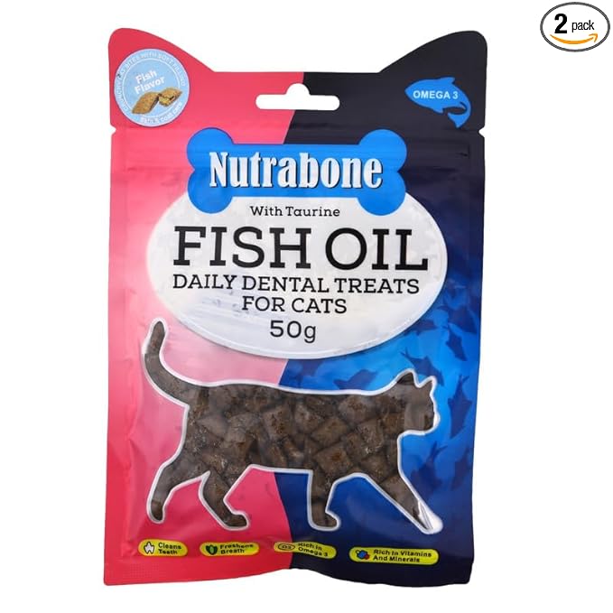 Nutrabone Cat Crunchy Treats Fish Flavour