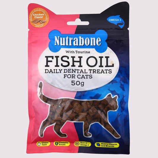 Nutrabone Cat Crunchy Treats Chicken Flavour